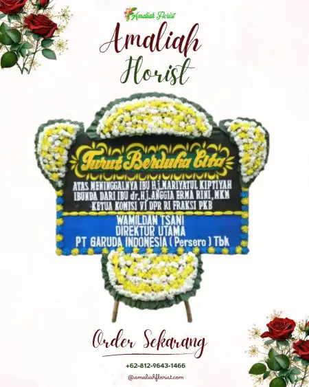 Papan Bunga Duka Bencongan Indah
